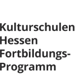 Schriftzug Kulturschulen Hessen Fortbildungsprogramm